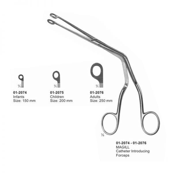 MAGILL Catheter Introducing Forceps – Charisma Tech