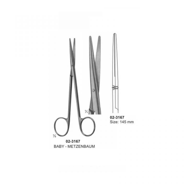 BABY METZENBAUM Dissecting Scissors Straight 145 mm – Charisma Tech ...