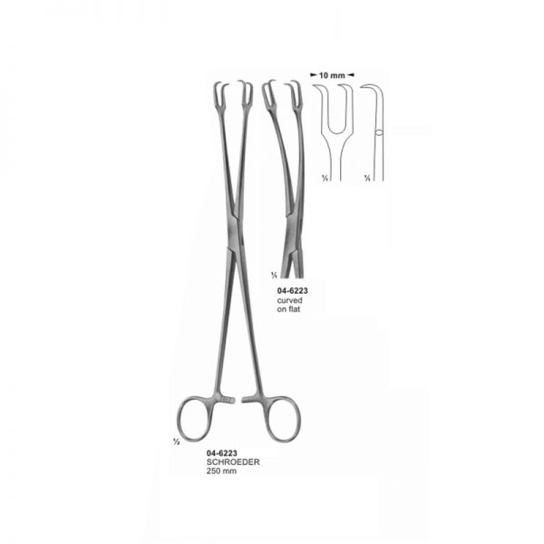 Lahey Uterine Tenaculum Forceps 155 mm – Charisma Tech